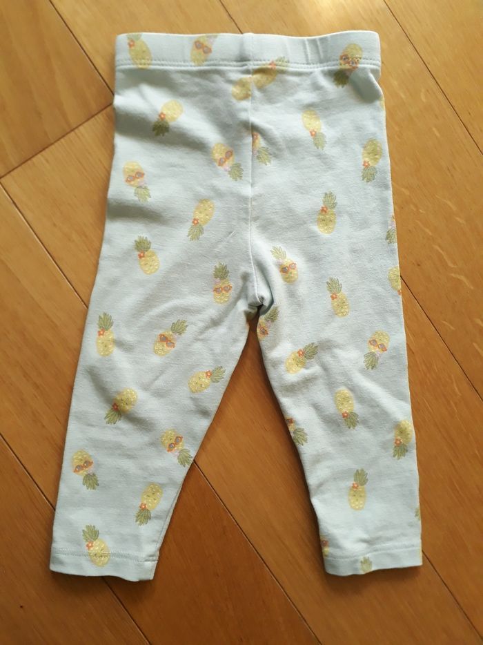 Legging imprimé ananas 6 mois (Bout’chou) - photo numéro 2