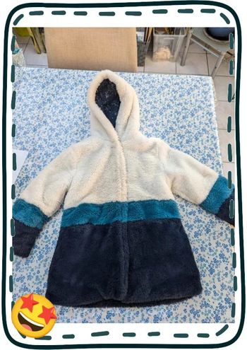 Manteau fourrure Vertbaudet 6 ans