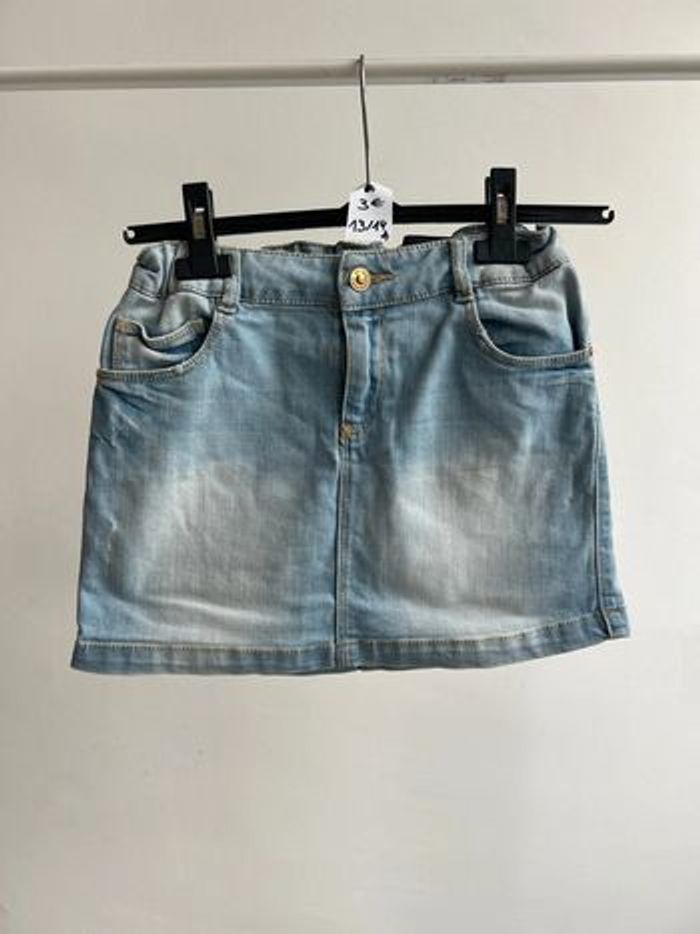 Jupe jean Zara Kids 13/14 ans effet used
