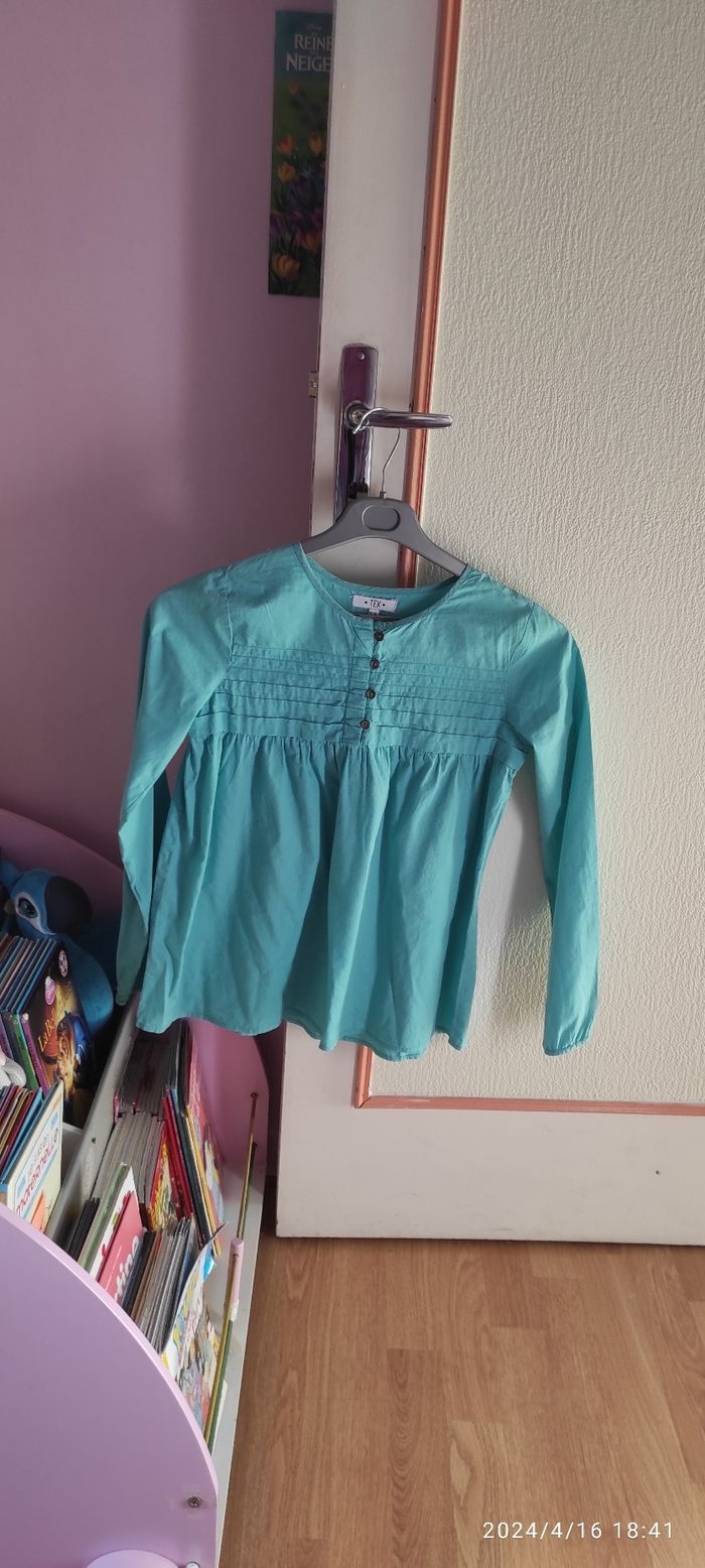 Chemise pour fille Tex 11/12 ans - photo numéro 3