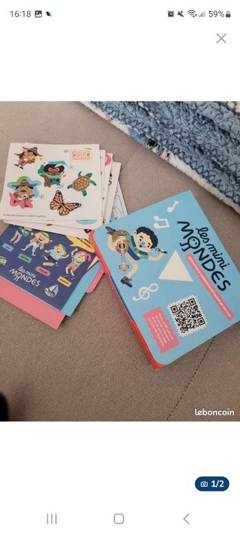 Jeu les minis mondes MacDonald's