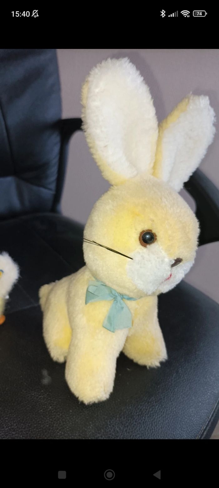 Lot de 7 peluches (lapin, souris, poussin,ours grelot) - photo numéro 6