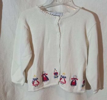 gilet blanc Jacadi