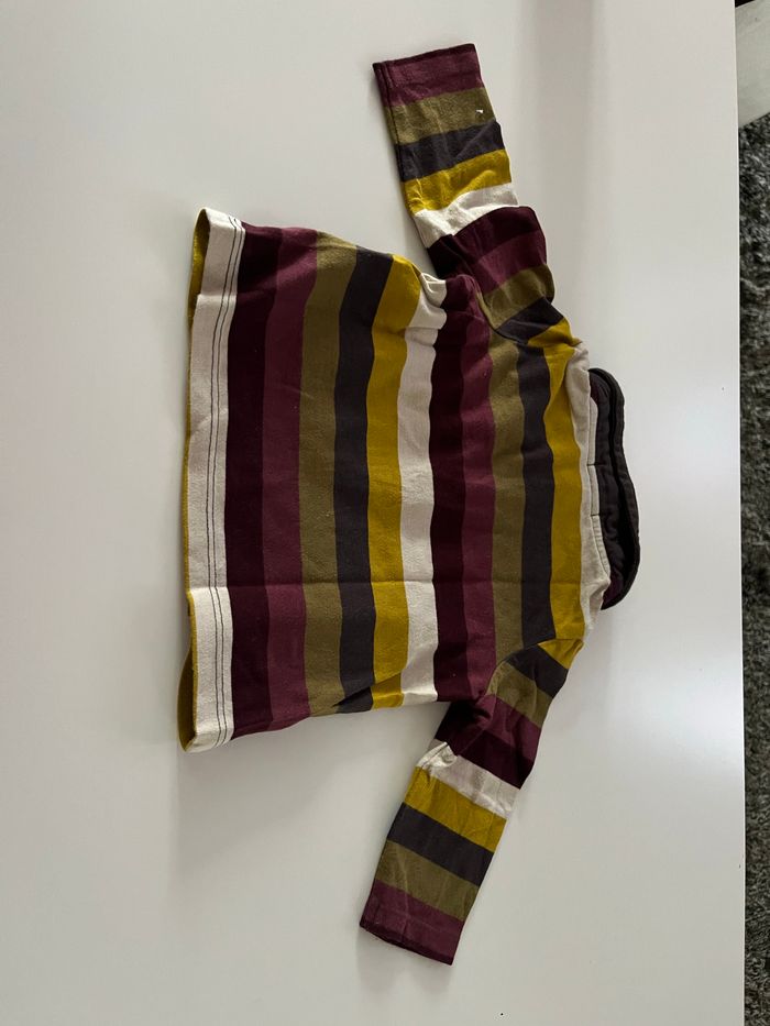 Haut polo rayé DPAM - photo numéro 3