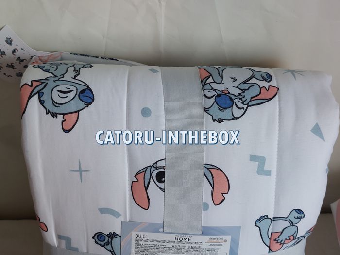 Couverture / Couette / Quilt Disney Stitch | 120x150cm - photo numéro 4