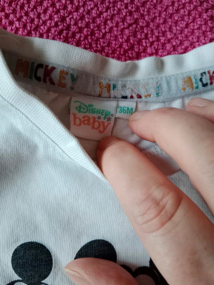 t-shirt manches longues Disney - photo numéro 2