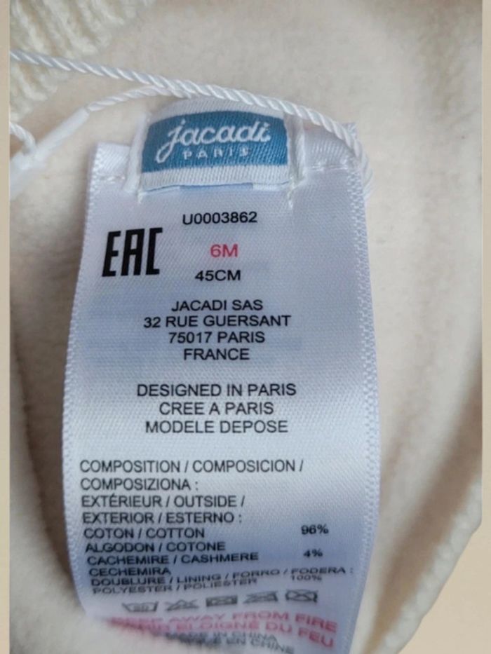 Bonnet Jacadi - photo numéro 4