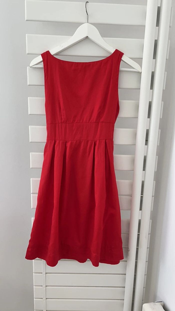 Robe rouge cintrée promod S comme neuve - photo numéro 6