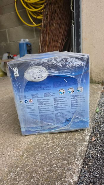 Piscine autoporter evec pompe