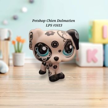 Little Petshop Chien Dalmatien LPS #1630 Hasbro
