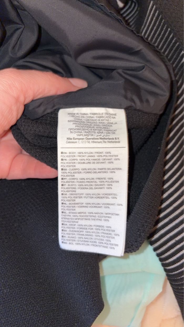 Nike - Veste Bomber Tech Knit - Taille S - Noir - photo numéro 6