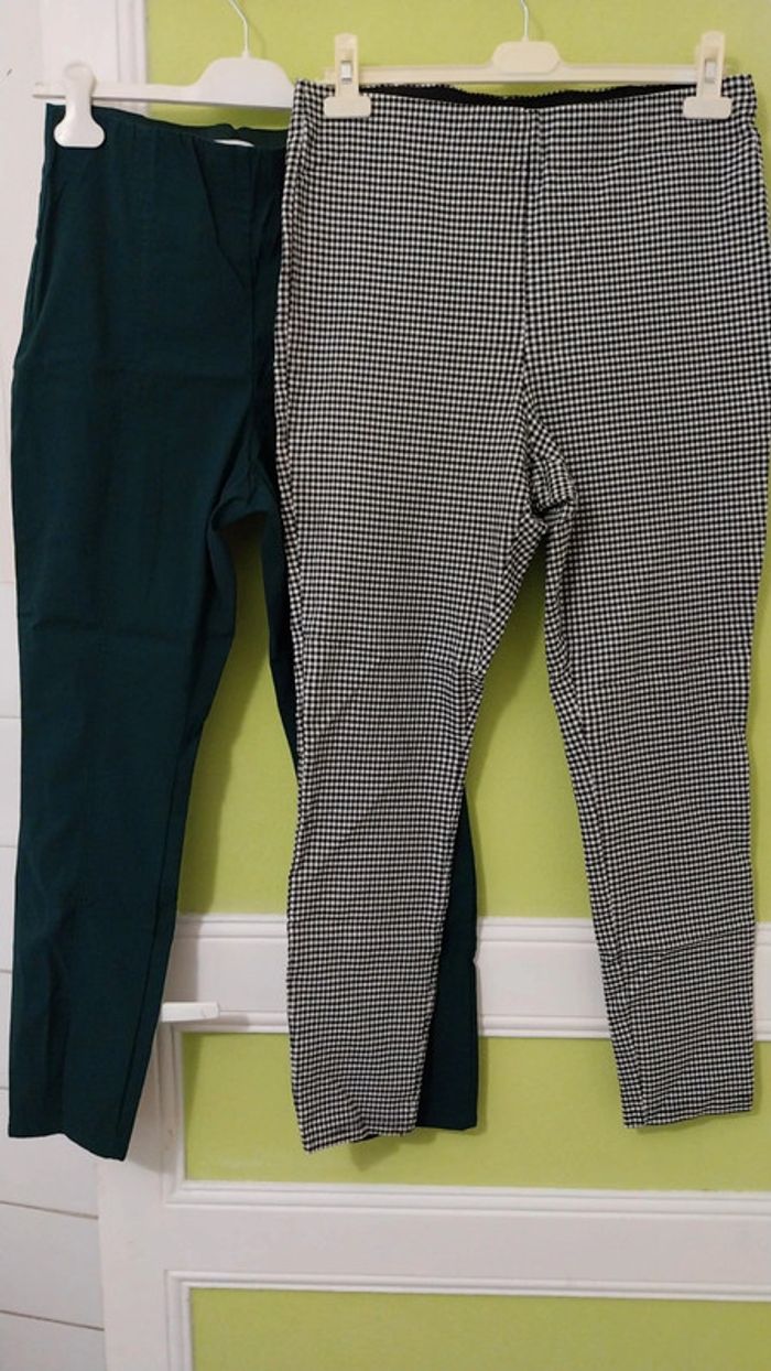 Lot de 2 leggings femme