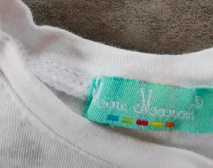 T-shirt bébé garçon 6 mois Little Marcel comme NEUF - photo numéro 2