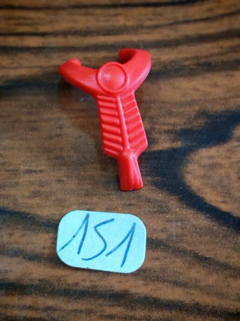 Playmobil vintage theme indien col écharpe rouge