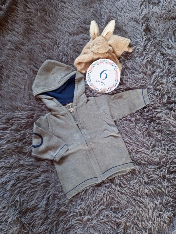 Gilet garçon 6 mois
