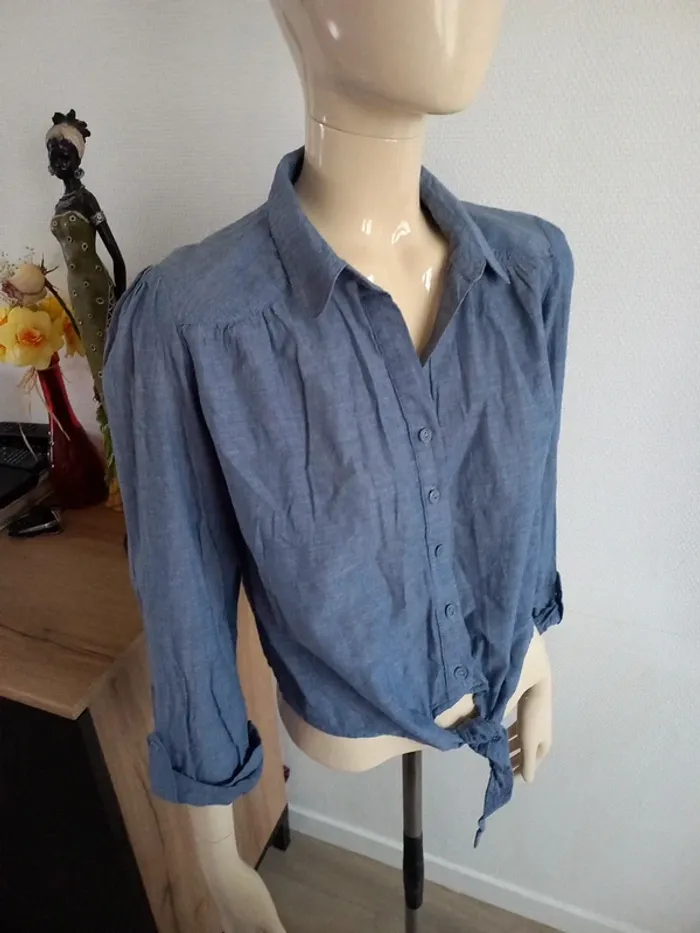Chemise en jeans 40 - photo numéro 5