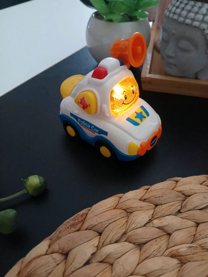 Vtech Voiture de police Interactive tutut bolide🌿🎁