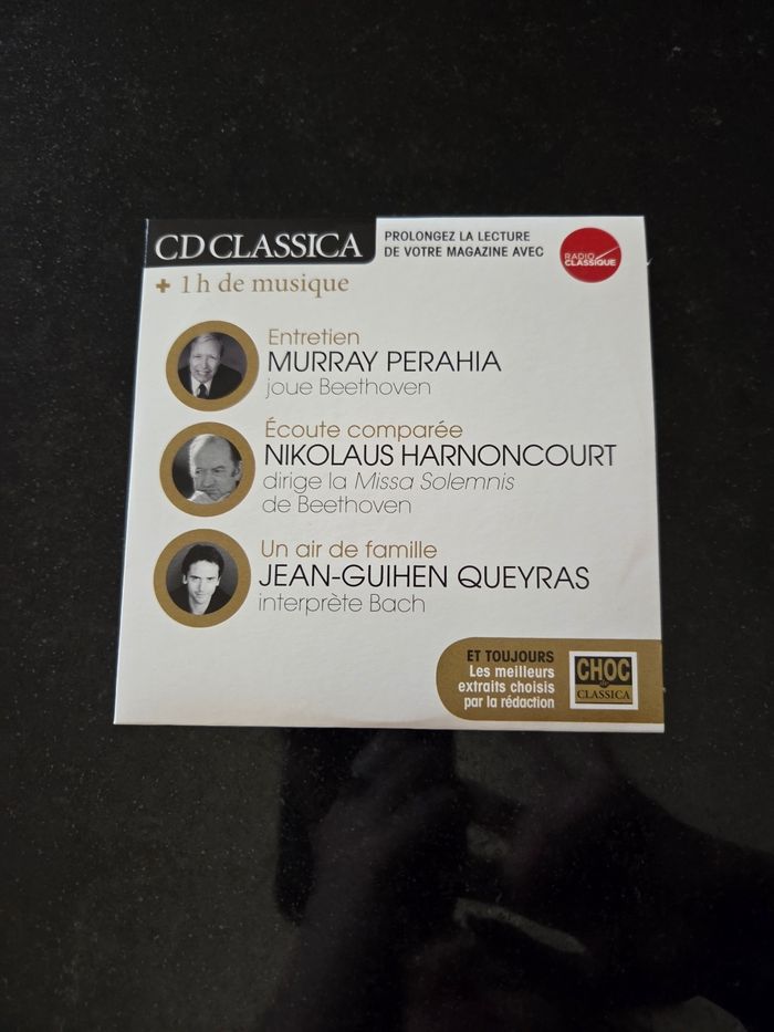 Lot de CD Choc de classica - photo numéro 4
