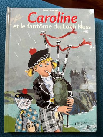 Livre album bd rare Caroline et le mystère monstre fantôme du Loch Ness Probst bd