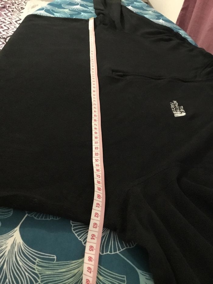Polaire 1/4 zip pour homme The North Face noir taille L 082 - photo numéro 5