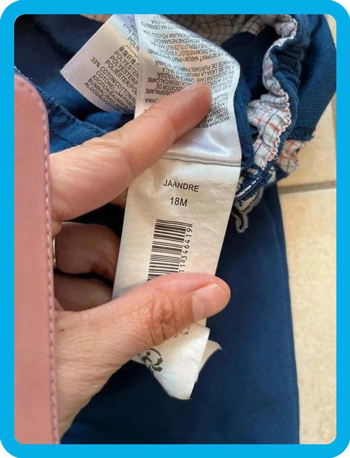 Beau pantalon taille ajustable 18 mois sergent major - photo numéro 4