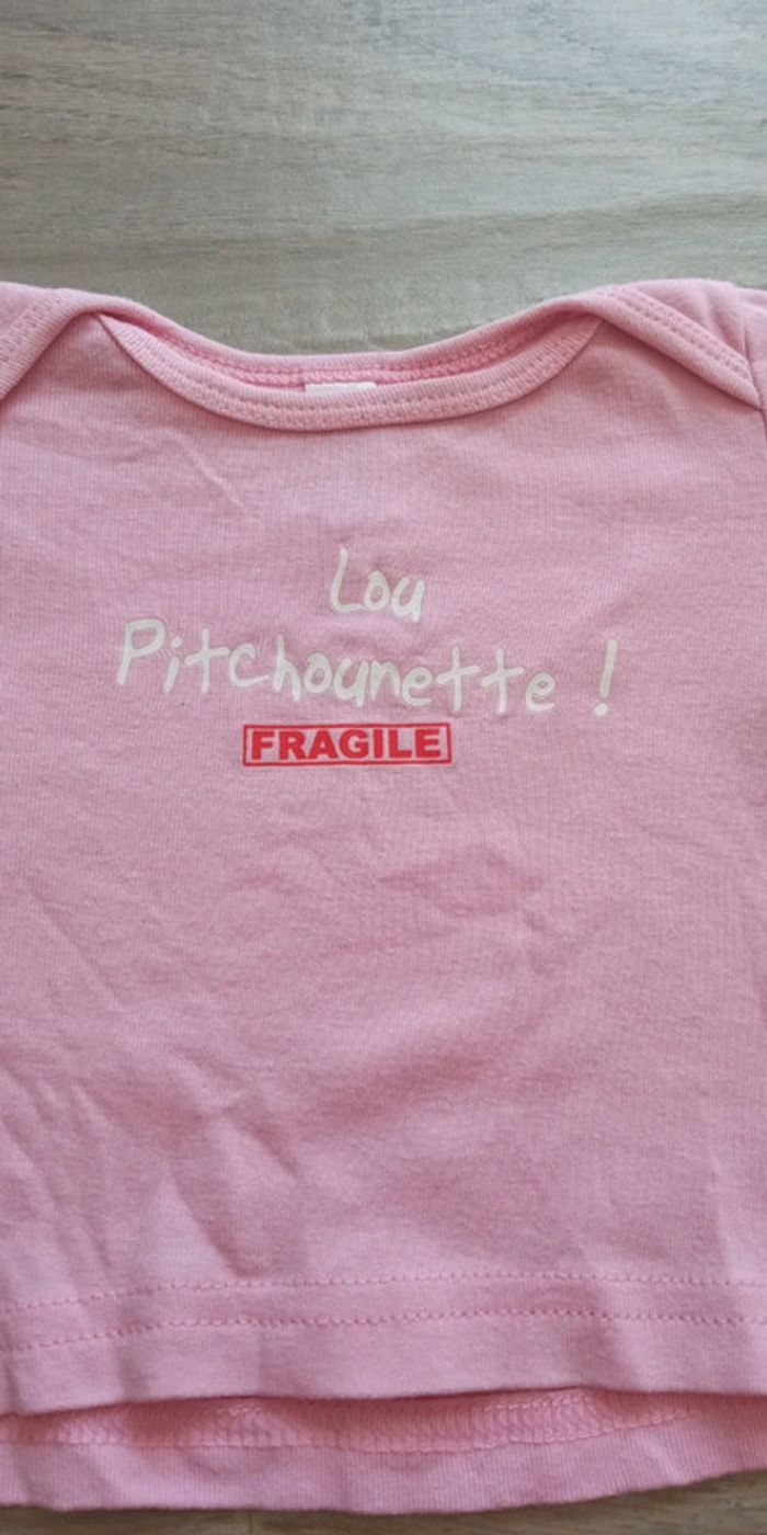 T-shirt manches courtes 3-6 mois - photo numéro 2