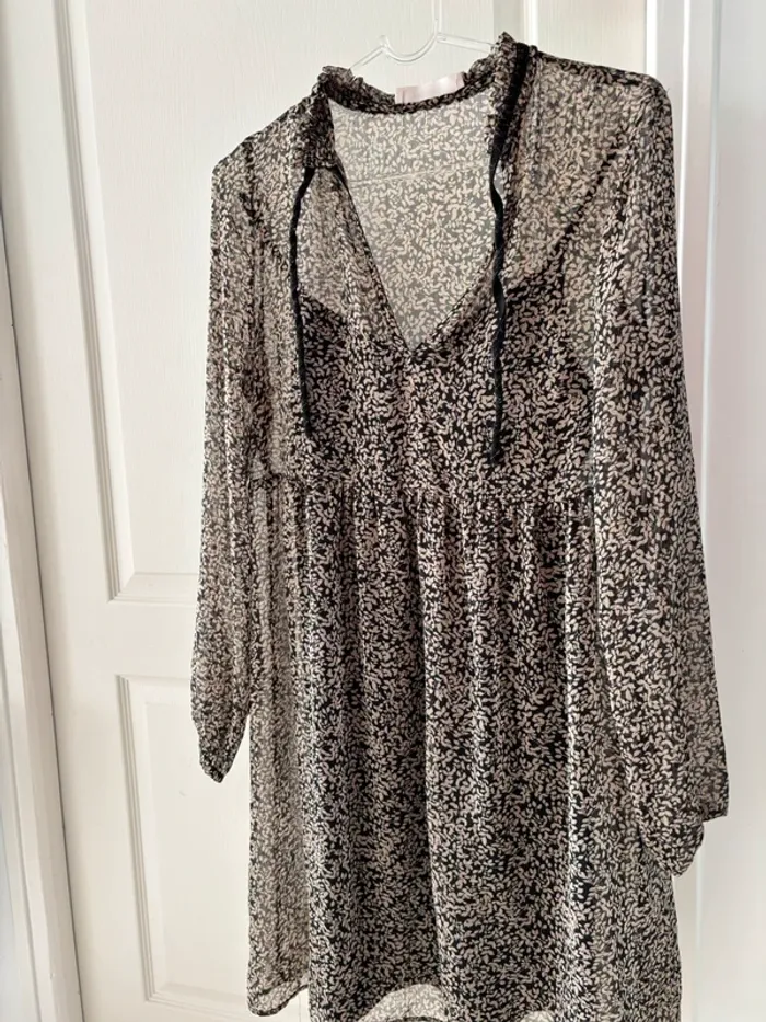 Robe en voile et fond de robe