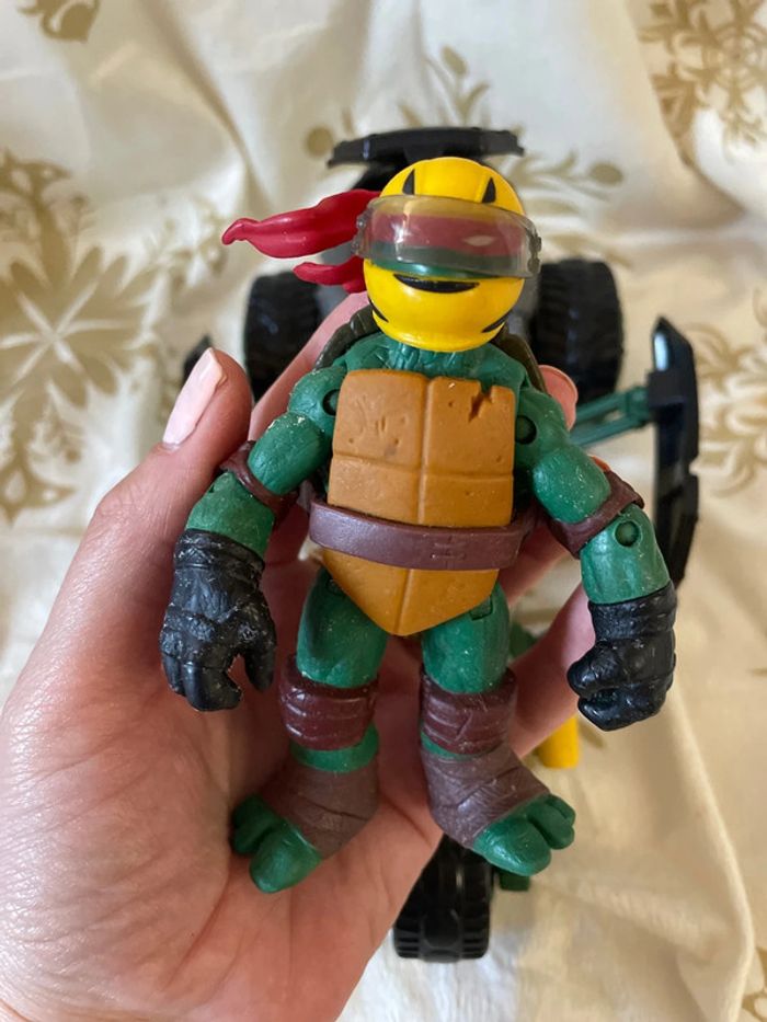 Jouet Moto carapace avec une figurine Tortue ninja - photo numéro 6