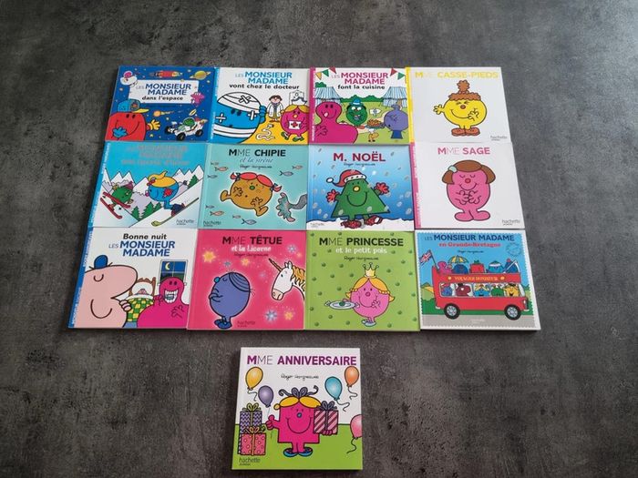 Lot de 13 livres " les meilleurs monsieur madame "🎀 - photo numéro 3