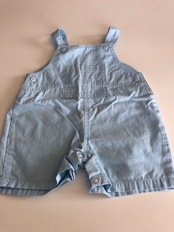 Salopette short bébé 6 mois