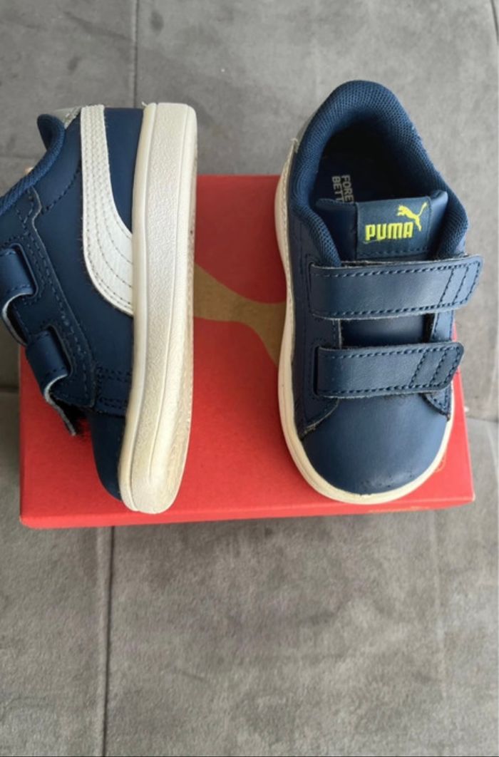 Basket bleu puma - photo numéro 2