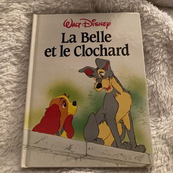 # livre# Disney # la belle et le clochard