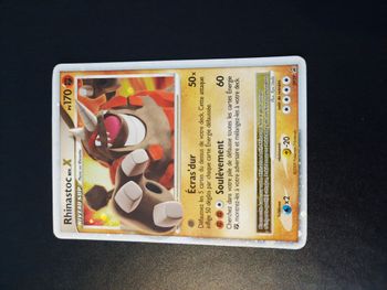 Carte Pokémon Rhinastoc Niv.X DP29 - Promo - Promos Black Star DP Diamant et Perle - FR