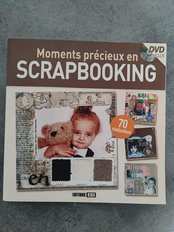 livre moments précieux en scrapbooking
