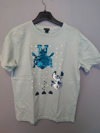 Joli t shirt 12 ans à sequins