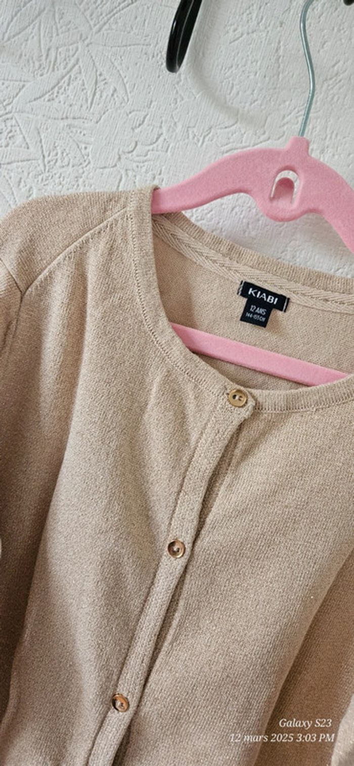 Gilet fin pailleté 12A kiabi - photo numéro 4