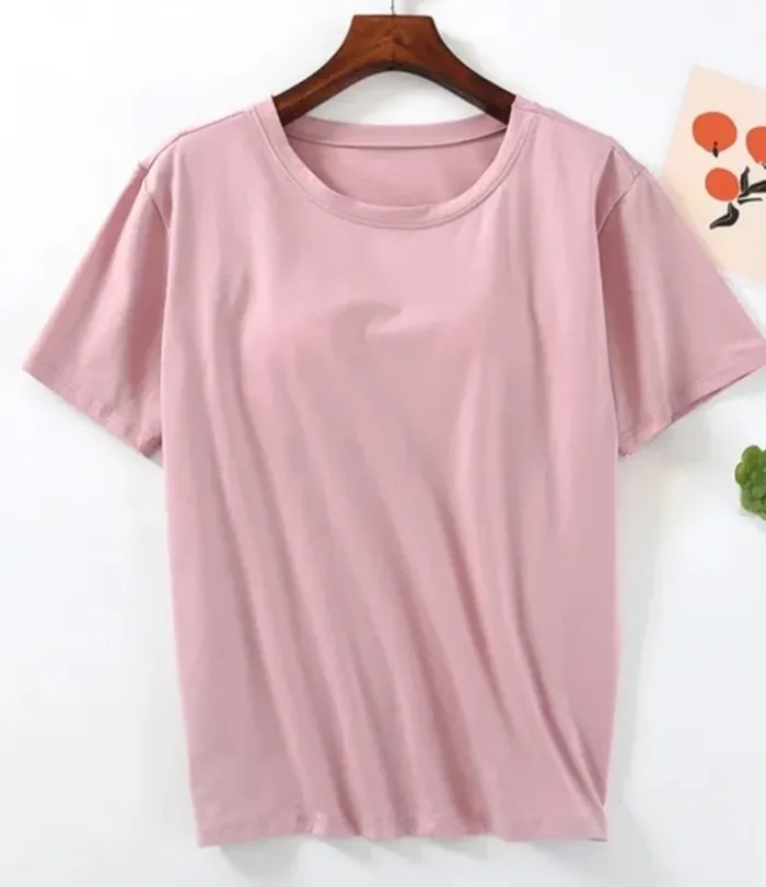 T shirt avec brassière rembourrée intégrée - photo numéro 3