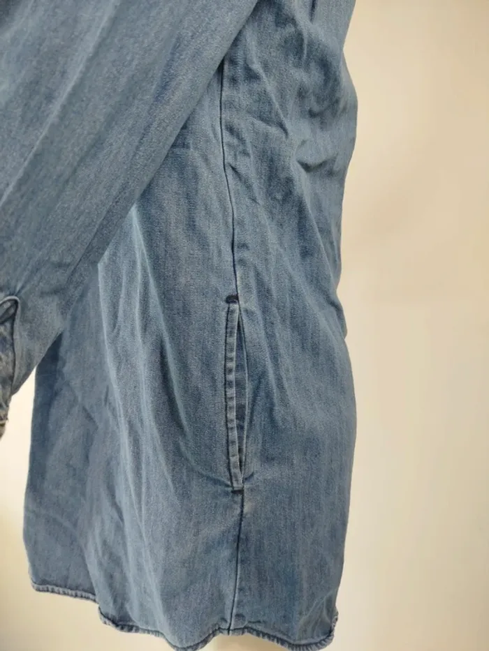 Tunique en jean - Mango taille S A172 - photo numéro 8
