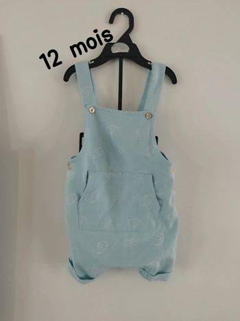 Jolie salopette bébé garçon 12 mois