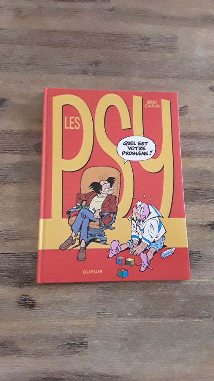 BD Les Psy Tome 1 - Quel Est Votre Problème ? Bédu - Cauvin