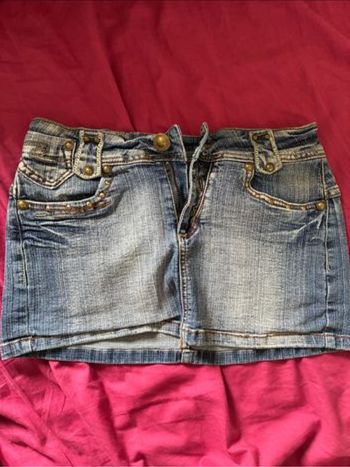 Jupe en jeans T40 reals - 4€