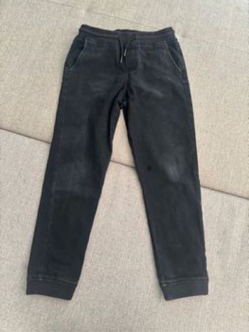 Pantalon jean noir confortable coton
