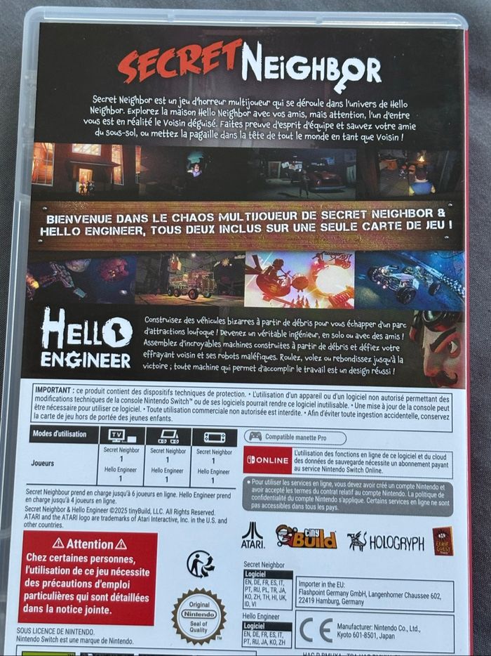secret neighbor + hello engineer switch - photo numéro 3