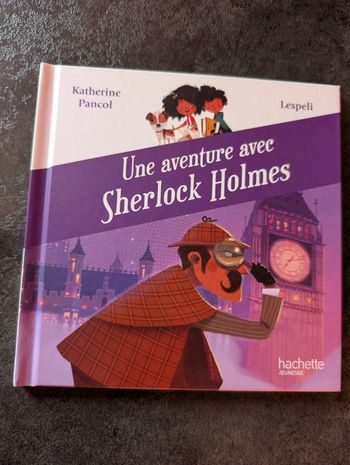 Livre mac do, une aventure avec Sherlock Holmes