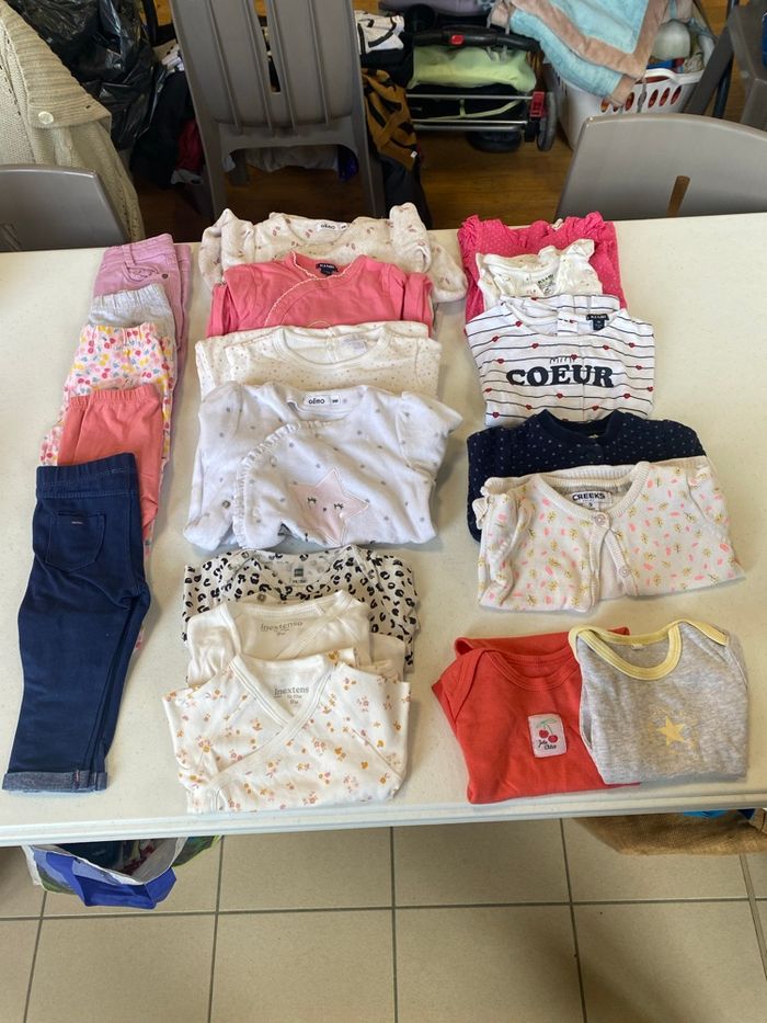 Lot de vêtement bébé fille