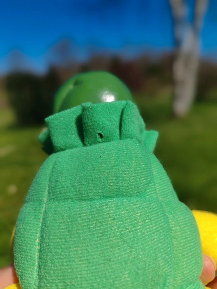 Peluche glow in the dark - tortue vintage luciole - photo numéro 6