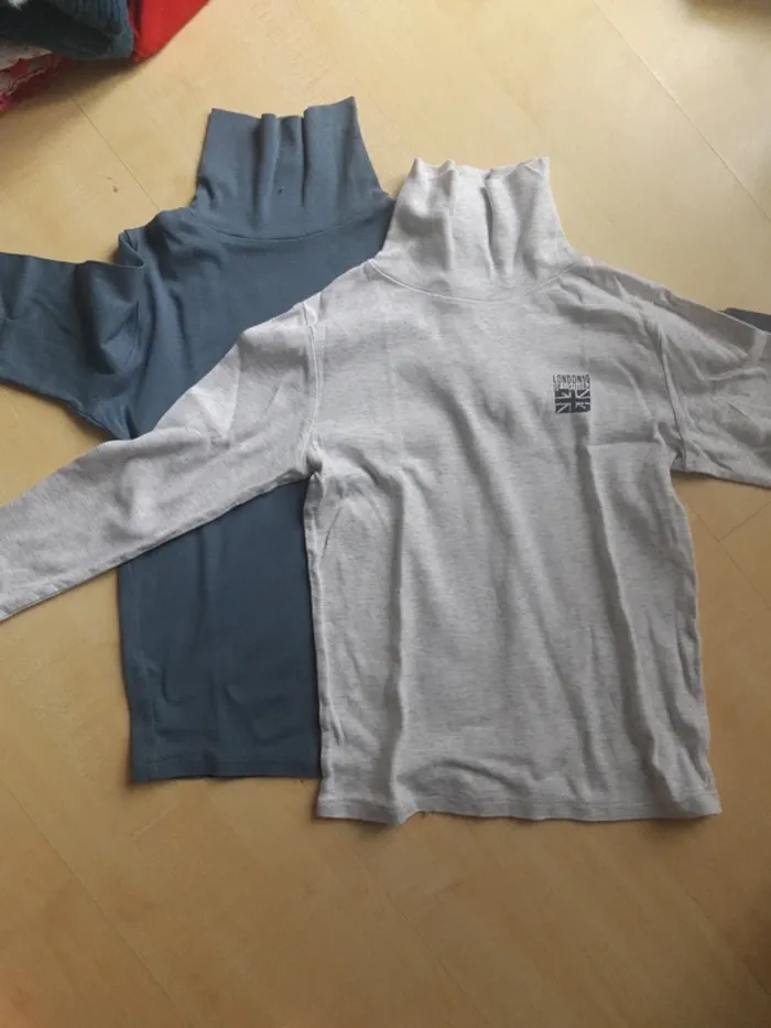 Lot de 2 sous pull garçon Verbaudet