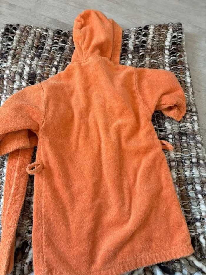 Peignoire enfant petit ours brun 2/3 ans - photo numéro 5