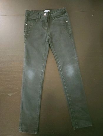 Jean noir slim vertbaudet 8 ans