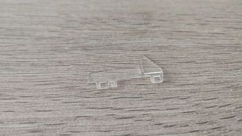 Vitre porte gauche pièce miniature Porsche 356 B 1961 Burago BBurago 1/18 1/18e 1/18ème #B68